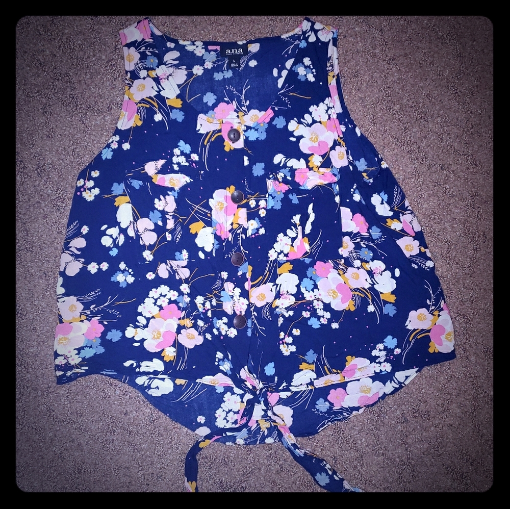 Floral crop top
